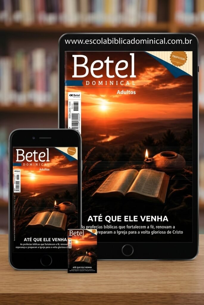 PDF EBD BETEL – A Esperança Cristã: O Futuro a Luz Das Escrituras - 4º Trimestre de 2026 - pdf